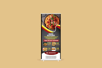 make billboard design and rollup banners