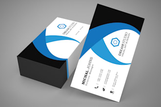 create eye catching business card and letter head