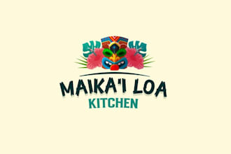 beautiful  gourmet restaurant logo design