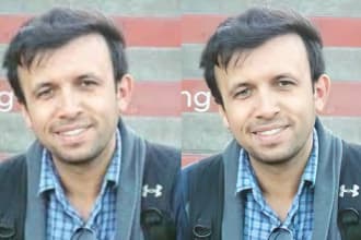 enhance and upscale low quality images