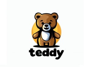 create original bear logo with quick delivery and limitless modification