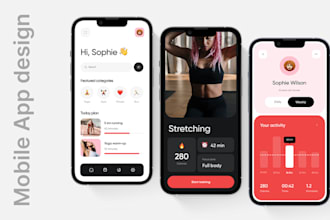 design mobile app design, responsive design in figma