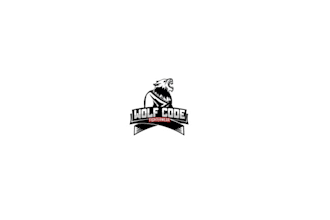 design marvelously important wolf code fight wear logo