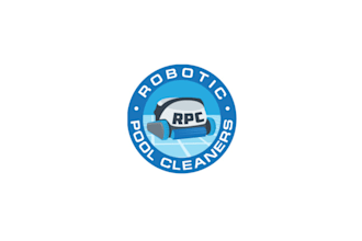 design improving over time robotic pool cleaners logo