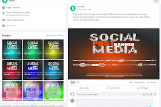create social media design