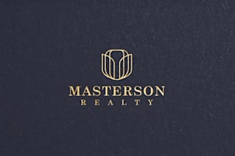 create a modern minimalist luxury logo design