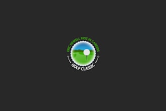design fantastically structured golf logo