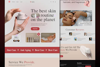 do figma landing page design, figma website design, website UI UX