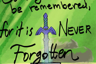 draw a quote with an object or animal you like