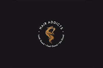 design cosmetics, parlor, makeup, salon, beauty, brand logo