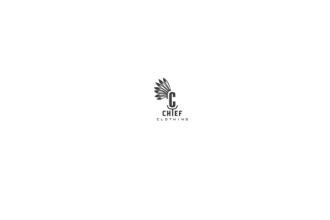 design superior conventional chief clothing logo