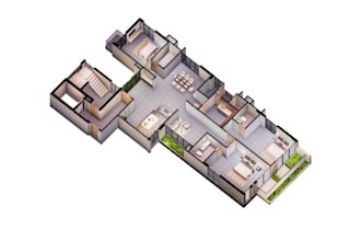 draw 3d floor plan in sketchup