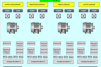 create a plc siemens s7 1200 program and hmi in tia portal