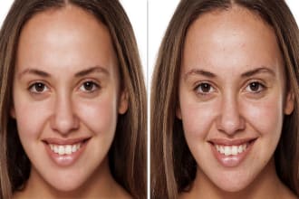 do advance skin retouching and frequency separation