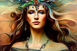 do make a fantasy portrait