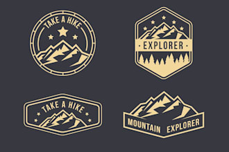 do an adventure outdoor logo patch badge sticker