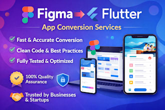 convert figma to flutter app