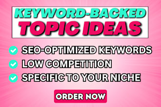research epic blog post topic ideas with SEO keywords
