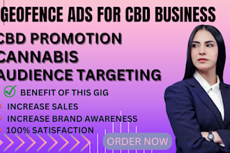 run geofencing ads for your cbd business toincrease sales, brand awareness
