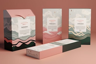 create a pixel perfect packaging box design