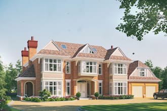 create photorealistic renders, 3d landscape designs