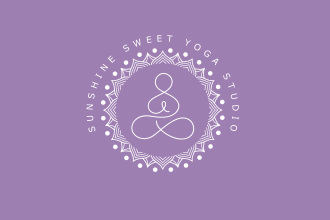 design clean modern line art badge or logo design