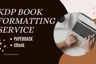 format your paperback and ebooks for KDP