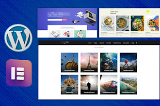 build responsive clean and modern wordpress website design