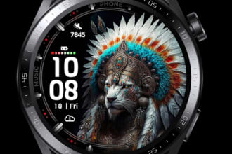 develop custom complicated watch faces for wear os and huawei