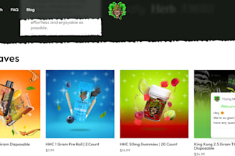 vape cannabis website design cbd website marijuana website