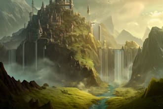 make a custom fantasy map for you