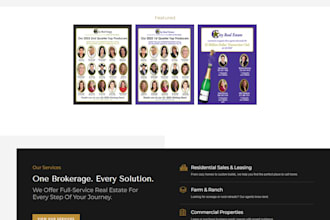 develop a responsive wordpress website with elementor