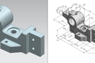 do jigs  fixtures design autocad 2d drawings 3d modeling die design