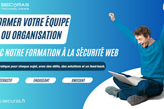 create a custom web security training course for your team or organization