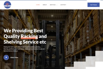 create professional plumbing, construction and handyman website design