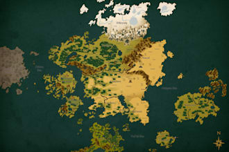 create a amazing map illustration for you