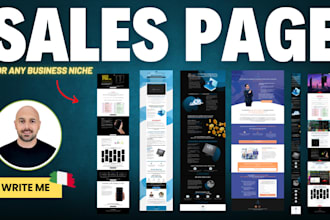 build a professional landing page on wordpress or clickfunnels