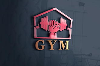 do professional modern minimalist 3d business logo design within 24 hours