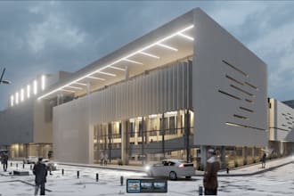 be your architect to provide architectural 3d rendering