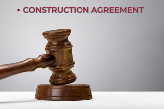 be lawyer for construction agreement, construction contract