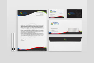 do design business card, letterhead, and stationery items