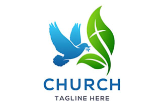 do christian, religious ministry unique church logo and any graphic design