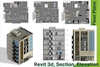 design your floor plan with details in revit