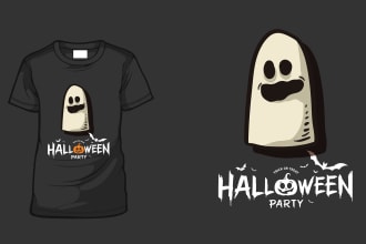 do horror scary creepy  halloween pumpkin lettering logo