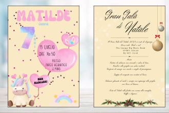 design social event flyers and advertising materials, create stunning par