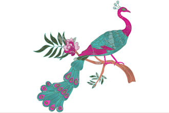 do covert logo into embroidery digitizing file dst,pxf vp3,fast delivery service