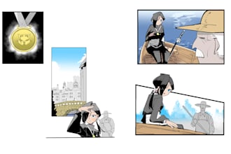 render quality webtoon panels