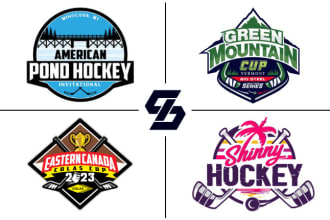 do hockey team jersey or sports club logo design