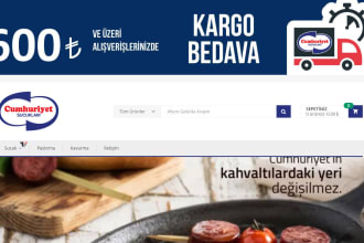 design and develop ecommerce online store website and site to android and app