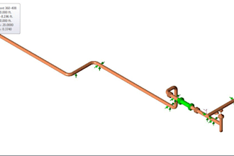 do flexibility analysis of piping